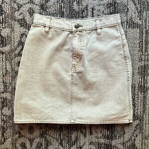 Aritzia Mini Cargo Canvas Skirt